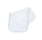 Picot Trim Burp Cloth- IN STOCK