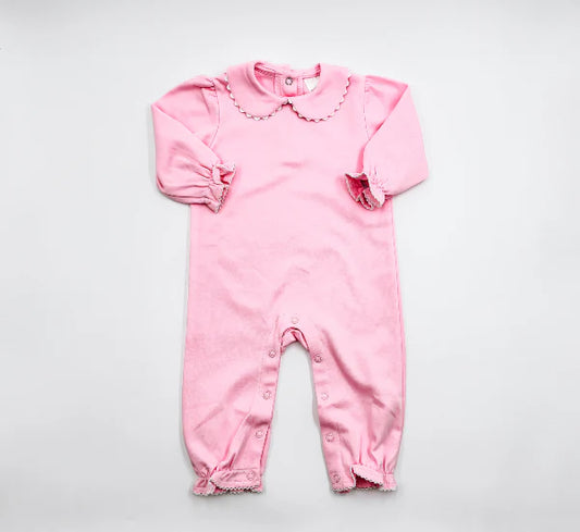 Girls collared romper- IN STOCK