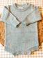 No Ruffle Knit Romper- IN STOCK