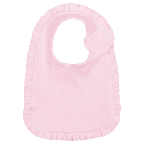 Ruffle Bib w/ Same Color Trim- IN STOCK