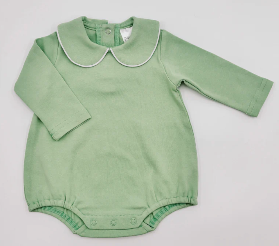 Boys collared bubble- IN STOCK
