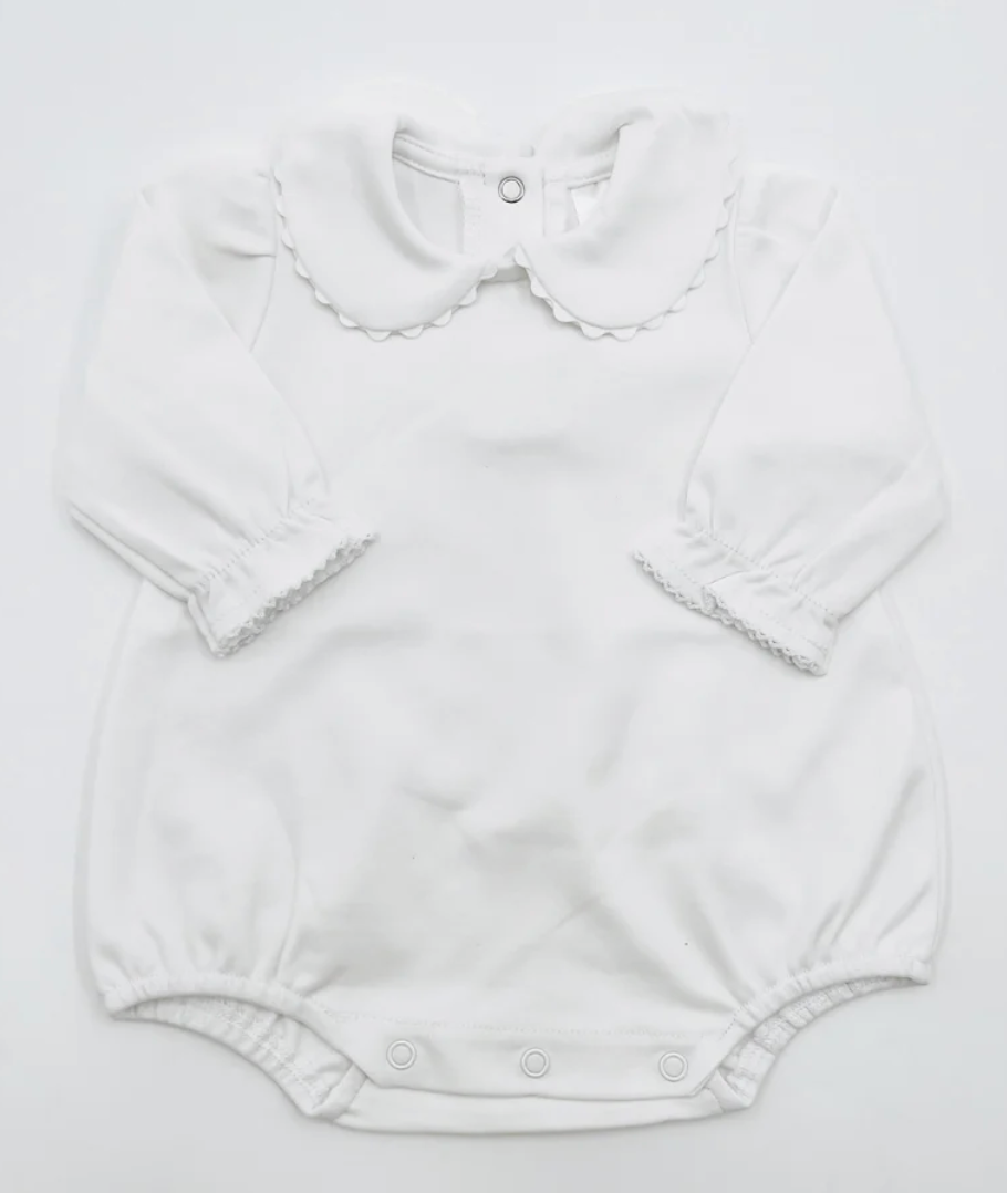 GIRLS - scalloped collar bubble- IN STOCK