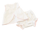 Swing Back Diaper Set- Pink or White Trim