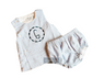 Gingham Diaper Set