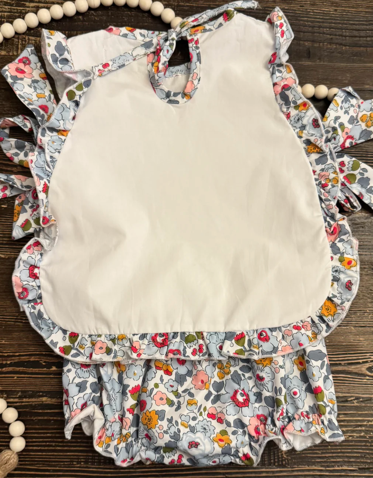 Floral apron set