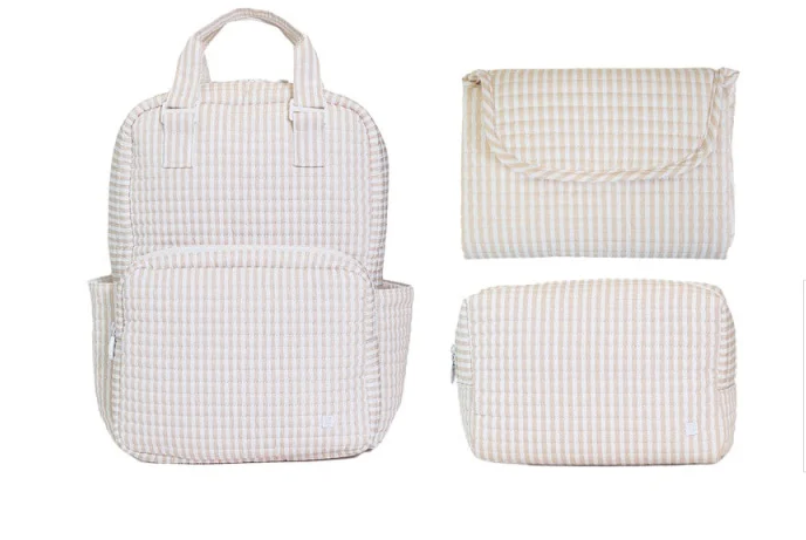 Quilted All You Need Bundle + Changer Mat + Everyday Pouch (3 Piece)