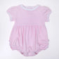 Mini Checks Pink Ruffle Bubble