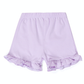 Ruffled striped shorts